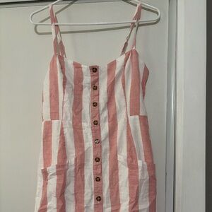 Pink Stripped Dress